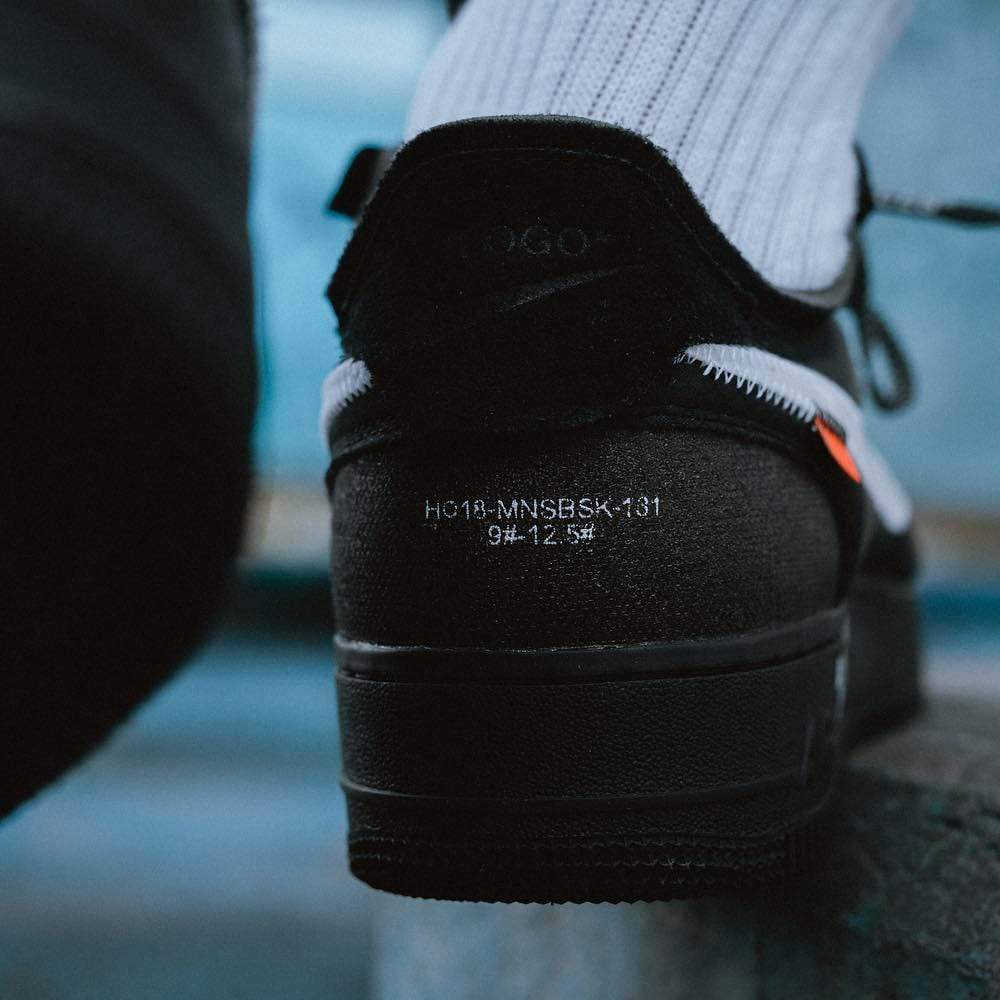 Off White X Nike Air Force 1 Black Ao4606 001 7 - www.kickbulk.cc